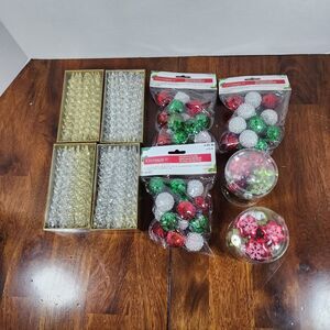 Christmas Ornaments Lot of 9